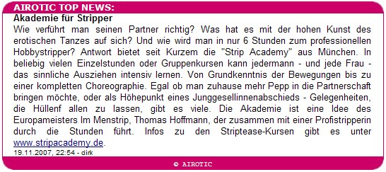Airotic – Das Love Radio, Archivbeleg